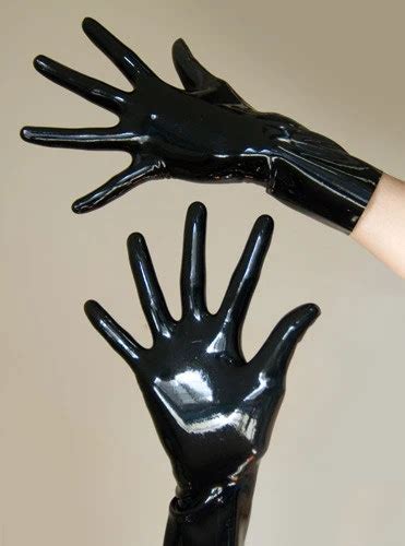 fetish gloves|Latex Mitts 